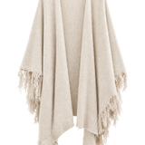 Poncho grande | Blanco