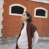 Mini Poncho | Marrón chocolate