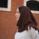 Mini Poncho | Marrón chocolate