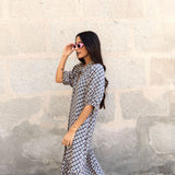 Vestido manga abullonada | Chloe