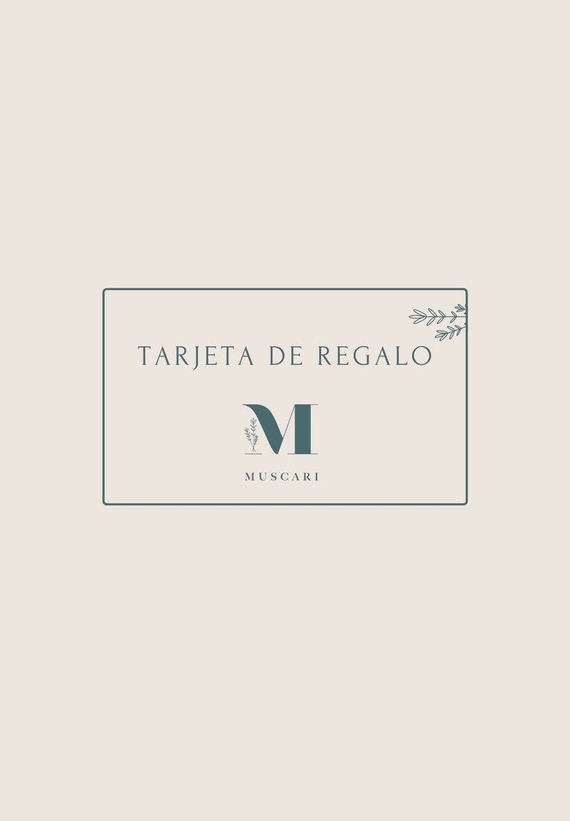TARJETA REGALO MUSCARI